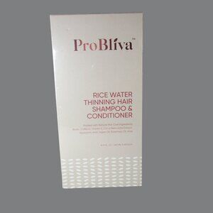ProBliva Rice Water Thinning Hair Shampoo & Conditioner Set 8.79 fl oz / 240 mL